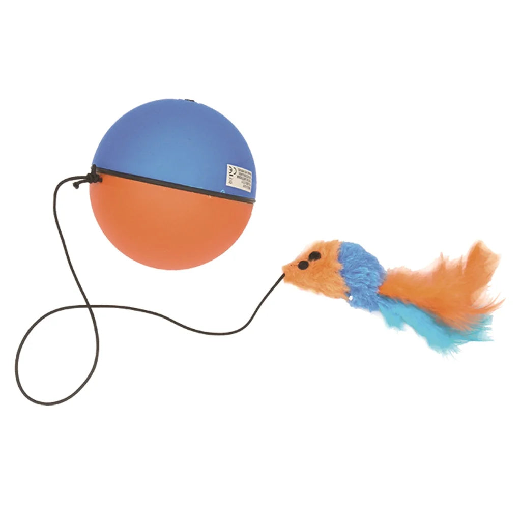 Interactive Cat Ball Toy Robotic Kitten Toy Kitten Ball Cat Moving Toy Automatic Moving Ball Cat Toy Cat Scratcher Toy